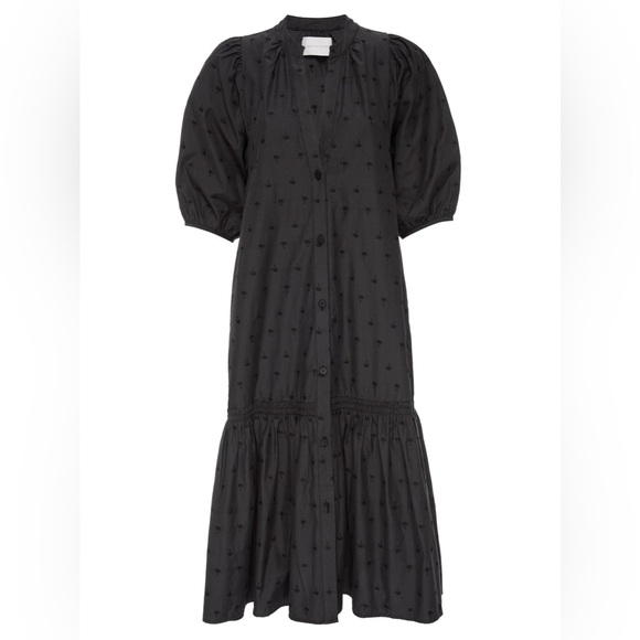 Brochu Walker The Palma Dress in Washed Black Size Large - Picture 3 of 14
